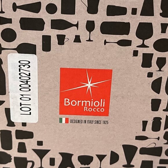 Bormioli Rocco Italy Set of Four OSLO 3.5 Ounce Glass Espresso Cups New in Box - Picture 3 of 7